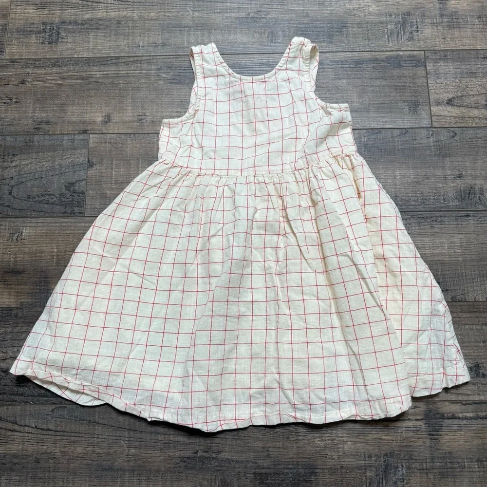 Pink Chicken Cream Pink Florak Embroidery Dress - Picture 9 of 10